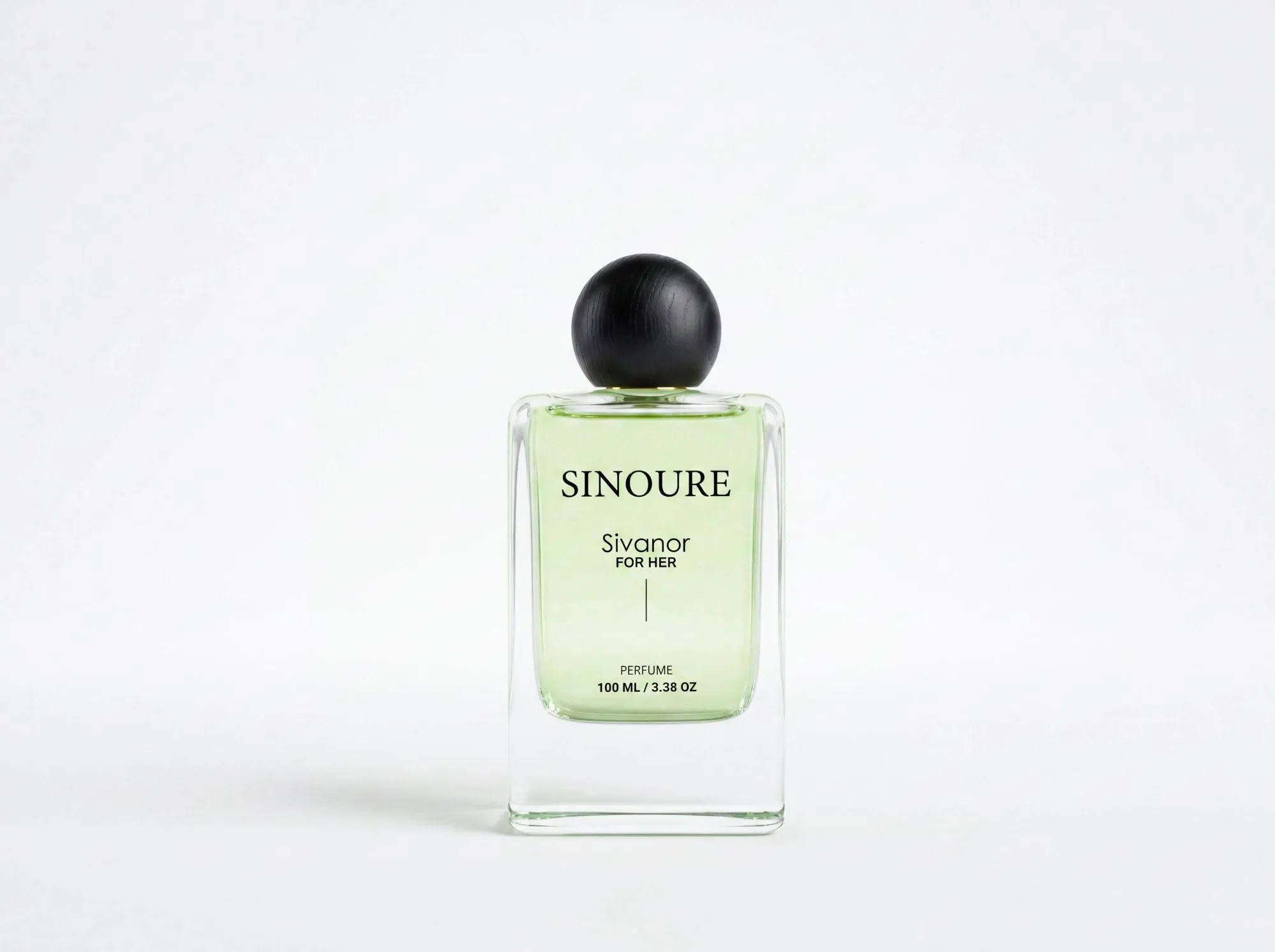 SINOURE Sivanor For Her perfume bottle on white background